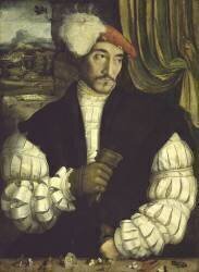 Portrait d'un homme (Ecole allemande) - Muzeo.com