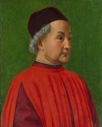 Portrait d'un homme (Domenico Ghirlandaio) - Muzeo.com