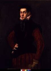 Portrait d'un jeune homme (Le Tintoret) - Muzeo.com