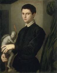 Portrait d'un sculpteur (Bronzino) - Muzeo.com