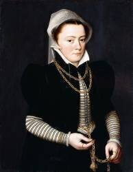 Portrait d'une dame (Pieter Pourbus) - Muzeo.com