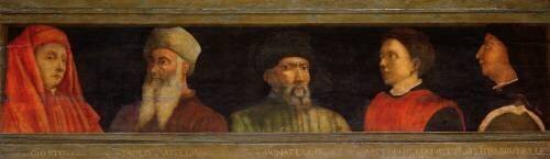 Portraits de Uccello, Donatello, Manetti, et de Brunelleschi (Paolo Uccello) - Muzeo.com