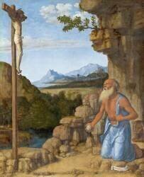 Saint Jérôme dans le désert (Cima da Conegliano) - Muzeo.com