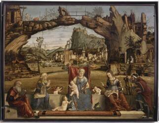 Sainte Conversation (Vittore Carpaccio) - Muzeo.com