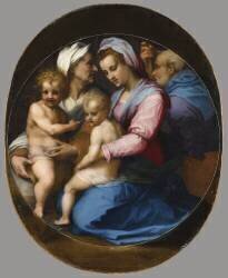 Sainte Famille (Andrea del Sarto) - Muzeo.com