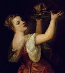 Salomé portant la tête de saint Jean-Baptiste (Titien) - Muzeo.com