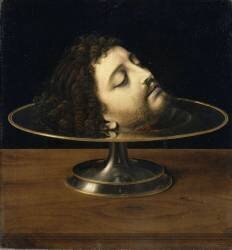 Tête de saint Jean-Baptiste (Andrea Solario) - Muzeo.com