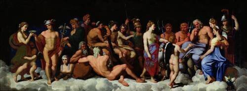 The Assembly of the Gods (Raphaël) - Muzeo.com