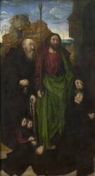 Triptyque Portinari, L'Adoration des bergers (gauche) (Hugo van der Goes) - Muzeo.com