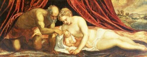 Venus, Vulcain et Cupide (Le Tintoret) - Muzeo.com