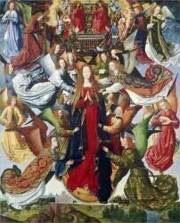 Vierge Marie (Maître de la Légende de...) - Muzeo.com