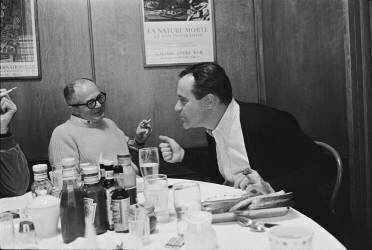 Billy Wilder and Jack Lemmon on the set of 'The Fortune Cookie' (Orlando Suero) - Muzeo.com