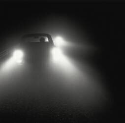 Cars in Foggy Night (Paul Almasy) - Muzeo.com