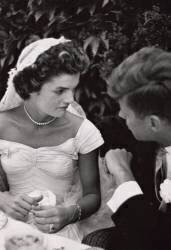 Jacqueline Bouvier Kennedy and John Kennedy (anonymous) - Muzeo.com