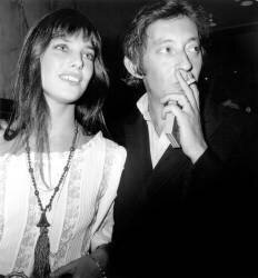 Jane Birkin & Serge Gainsbourg on September 3 (anonymous) - Muzeo.com