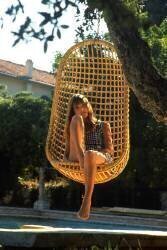 Jane Birkin on Set of Film The Sinners Aka The Swimming Pool 1968 on French Riviera (Rue des Archives) - Muzeo.com