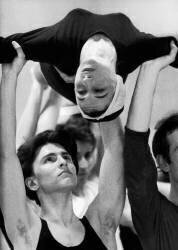 Janine Charrat during Rehearsal For Ballet in Geneva Theatre (Rue des Archives) - Muzeo.com