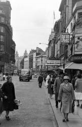 Liverpool, view of Church street, 1960 (Allan Hailstone) - Muzeo.com