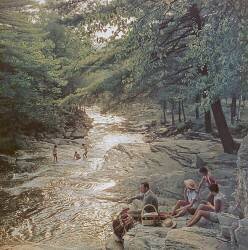 Campbell Falls Picnic (Slim Aarons) - Muzeo.com