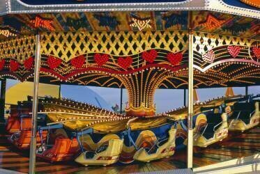 Disco star ride, Seaside Heights, New Jersey (John Margolies) - Muzeo.com