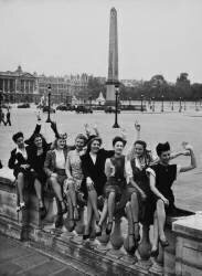 Miss France participants at concorde place (Keystone) - Muzeo.com