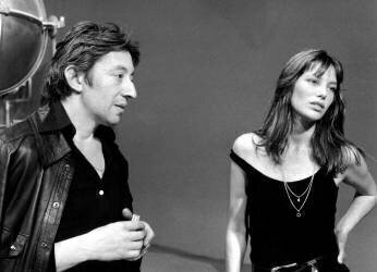 Jane Birkin and Serge Gainsbourg on Set of Melody Nelson September 11 (anonyme) - Muzeo.com