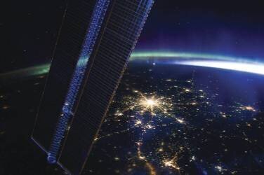 Moscow at Night (Nasa) - Muzeo.com