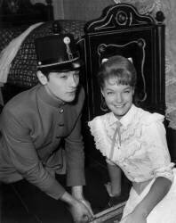 Romy Schneider et Alain Delon en 1958 (anonyme) - Muzeo.com