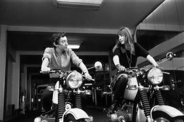 Serge Gainsbourg and Jane Birkin (Giancarlo Botti) - Muzeo.com
