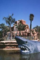 Shark overall, Rainbow Falls Golf, Myrtle Beach, South Carolina (John Margolies) - Muzeo.com