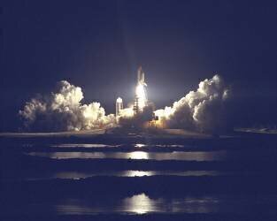 STS-86 launch . Kennedy space center (Nasa) - Muzeo.com