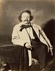 Nadar, autoportrait à la lumière électrique (Nadar) - Muzeo.com