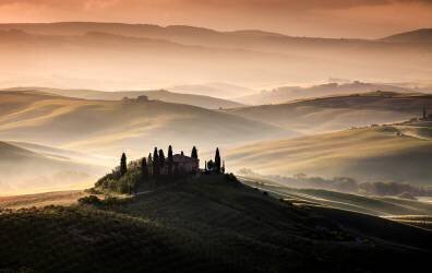 A Tuscan Country Landscape (Sus Bogaerts) - Muzeo.com