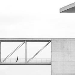 Across the bridge (Klaus Lenzen) - Muzeo.com