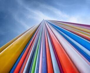 Arc-en-ciel d'un nuage (Nadav Jonas) - Muzeo.com
