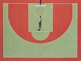 Basket-ball de l'ombre (Ekaterina Polischuk) - Muzeo.com