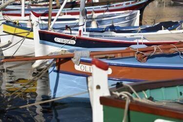 Bateaux de pêche traditionnel, Saint-Tropez (Richard Taylor) - Muzeo.com