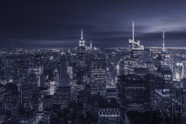 Blue city (Jorge Ruiz Dueso) - Muzeo.com