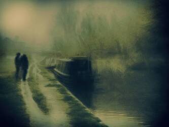 Chatting By The Canal (Bill Eiffert) - Muzeo.com
