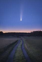 Comet Neowise over Sweden july 2020 (Christian Lindsten) - Muzeo.com