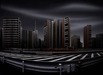 Dystopian Tokyo Olympic Village (Amatou T) - Muzeo.com