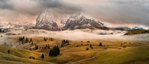 Foggy Dolomites (Marian Kuric) - Muzeo.com