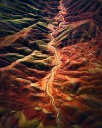 Hills Texture (Majid Behzad) - Muzeo.com