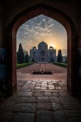 Humayun tomb - Glowing frame ! (Ramamurthi Palaniraman) - Muzeo.com