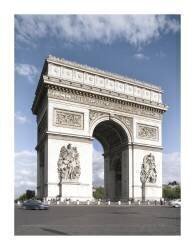 La facade Ouest de l\'Arc de Triomphe (Luc Boegly) - Muzeo.com