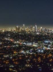 Los Angeles vue depuis l'Observatoire Griffith (Danièle Schneider) - Muzeo.com