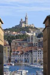 Marseille, Vieux Port de Notre Dame de la Garde (Michel Megret) - Muzeo.com