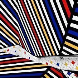 Salle colorée Mondriaan (Huib Limberg) - Muzeo.com