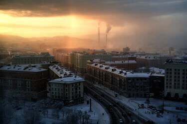 Morning in Murmansk (Jiho Park) - Muzeo.com