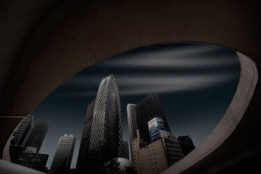 Skyline of Shinjuku (Amatou T) - Muzeo.com